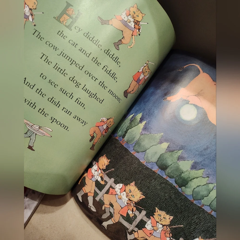 My Very First Mother Goose Hard Cover Book Of Nursery Rhymes/Stories